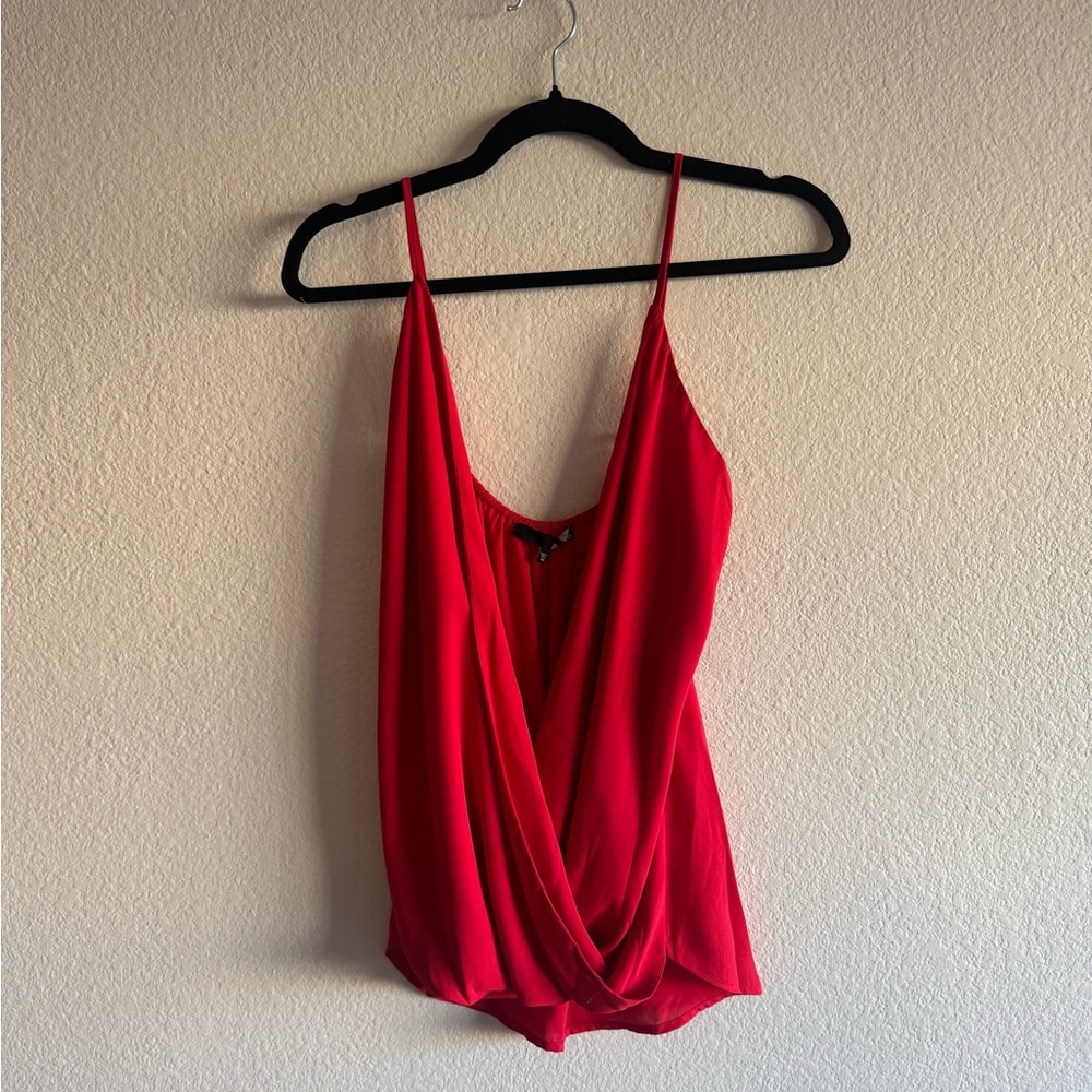 Ro & De Red Evening Tank Top